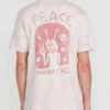 Camiseta Hombre VOLCOM manga corta peace MUCHACHO - SANDSTONE Ref. A4312004 rosa descolorido