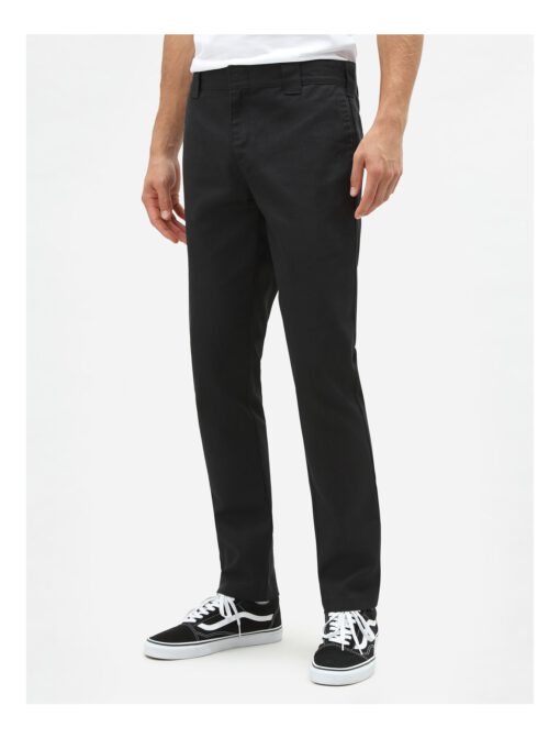 Nueva colección Pantalón DICKIES hombre entallado 872 Slim Fit Work Black BLK Ref. DK0WE872BL1 Negro