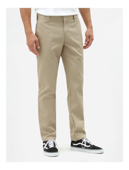 Nueva colección Pantalón DICKIES hombre entallado 872 Slim Fit Work Khaki KHK Ref. DK0WE872 Caqui claro