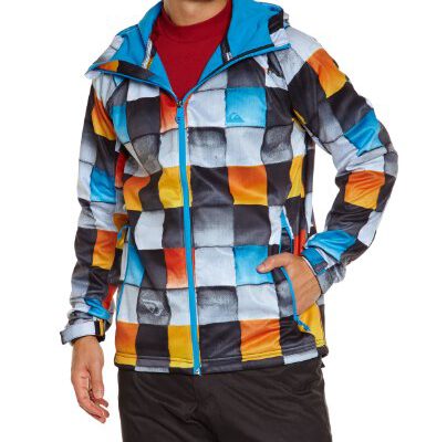 Chaqueta QUIKSILVER hombre Urbana clásica con capucha ROOTS Ref. KTMSJ453 multicolor