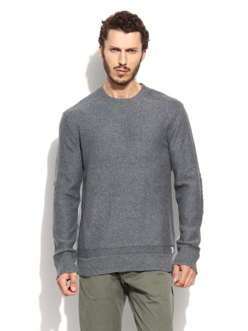 Jersei punto QUIKSILVER hombre cuello redondo The Knit Crew Ref. EQYSW03025 gris