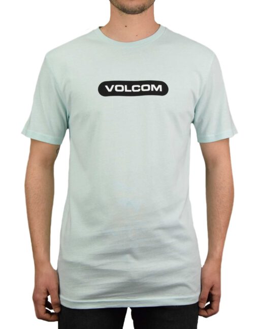 Camiseta Hombre VOLCOM manga corta NEW EURO SS Ref. A3512051 Verde agua logo pecho