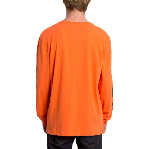 Camiseta Hombre VOLCOM manga larga PEACE GRID BXY Ref. A4431952 Naranja rejilla de la paz