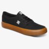 Zapatillas de lona DC SHOES para hombre TRASE TX Black/Gum Ref. ADYS300656 Negro/goma
