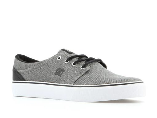 Zapatillas de lona DC SHOES para hombre TRASE TX SE Black Herringbone Ref. ADYS300123 Negro espiga