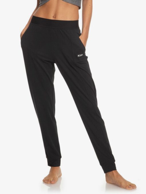 Pantalón de Chándal ROXY corte recto para Mujer The Way To Stay ANTHRACITE (kvj0) Ref. ERJFB03250 antracita