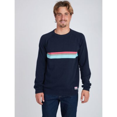 Sudadera Billabong Hombre cuello redondo REISSUE Raglan crew navy ref. L1JP03 azul