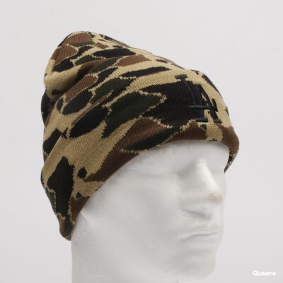 Gorro punto NEW ERA punto Unisex MLB League Essential Cuff LA camo Cuff Knit Ref. 11794839 camuflaje