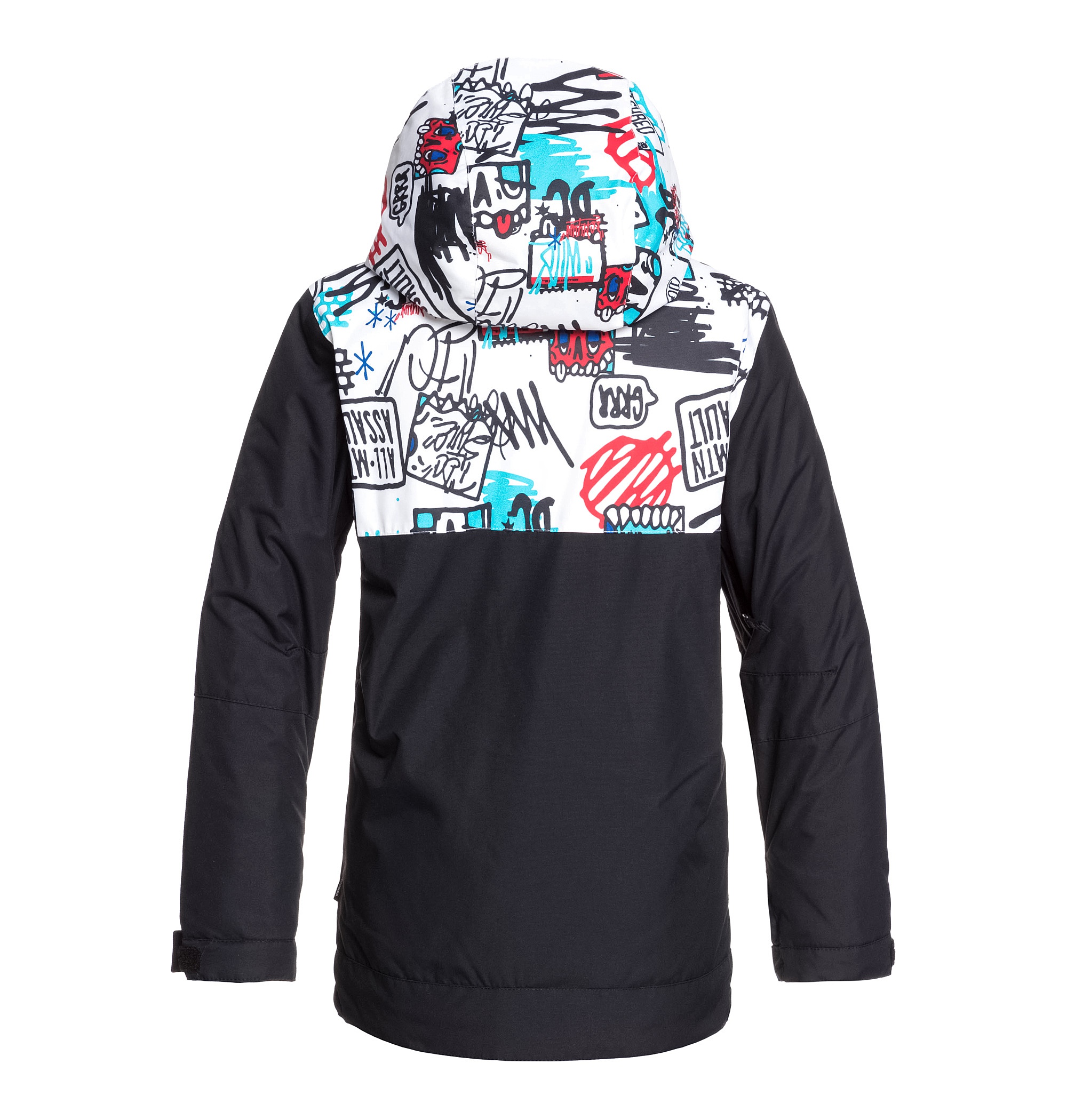 Chaqueta nieve DC niño capucha Snowboard DEFY (wbb7) Ref. EDBTJ03029 negra y retros inspiración | Martimpe - Tienda de Moda en Gausach, Vielha, Valle de Aran