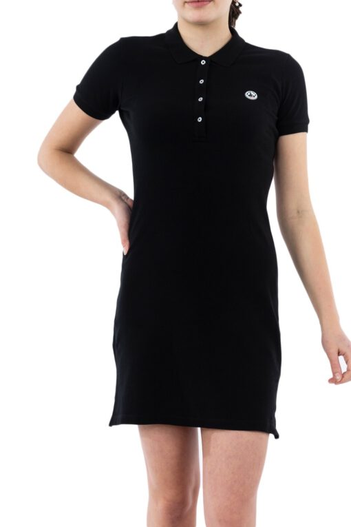 Vestido Polo manga corta Jott de Mujer VENISE 9924/999 black BASIC Justoverthetop negro