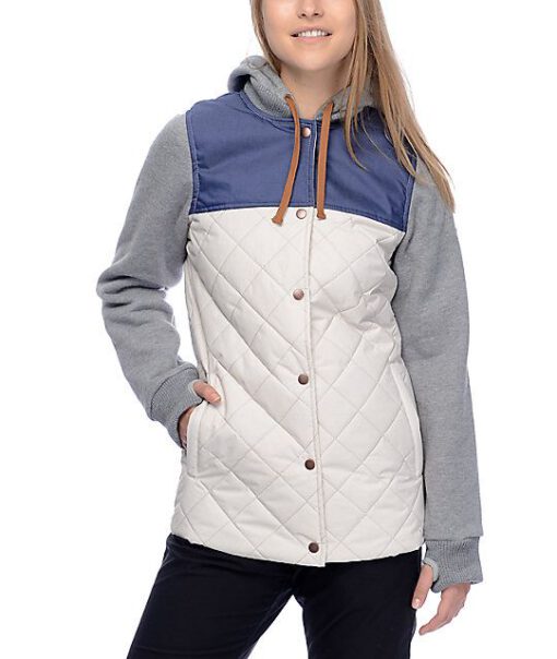 Chaqueta 686 con capucha para mujer PARKLAN AUTUMN INSULATED birch Ref. L6W311 Beig