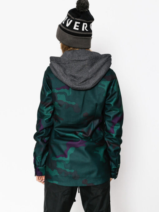 Chaqueta invierno VOLCOM Mujer Snowboard con capucha Franela Circle Camo dca Ref. H0151801 Camuflaje