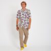 Camisa VOLCOM Manga Corta para Hombre llamativa OZZY SUN - AETHER BLUE Ref. A0412111 Azul flores Nueva Colección