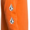 Sudadera VOLCOM Hombre cuello redondo DEADLY STONES CREW - TGL Ref. A4631904 naranja logo diamante mangas