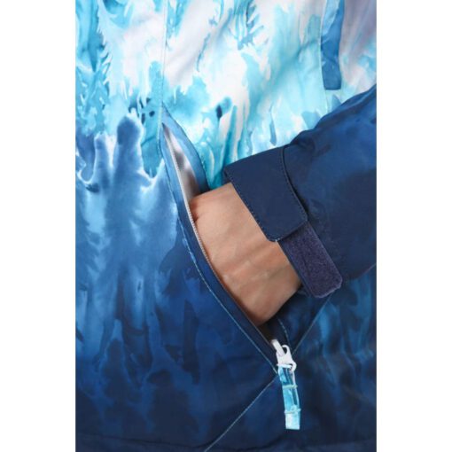 Anorak nieve ROXY con capucha mujerJET SKI SE JK (wbb7) Ref. ERJTJ03184 Blanca/rosa/azul pastel