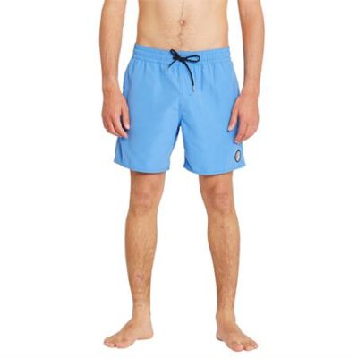 Bañador VOLCOM corto para Hombre LIDO SOLID TRUNL - BLUE BPB Ref. A2512005 Azul liso Nueva colección