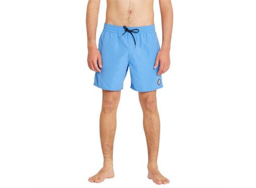 Bañador VOLCOM corto para Hombre LIDO SOLID TRUNL - BLUE BPB Ref. A2512005 Azul liso Nueva colección