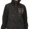 Anorak nieve DC SHOES con capucha mujer SQUAD 15 Snow tiger (kvk7) Ref. EDJTJ00011 negra tigre