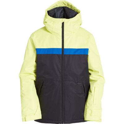 Chaqueta exterior niño nieve BILLABONG con capucha ALL DAY Jacket CITRUS Ref. Q6JB10 amarilla y negra