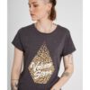 Camiseta VOLCOM Mujer manga corta FRADICAL DAZE SS Ref. B3512115-chr gris diamante leopardo Nueva Colección