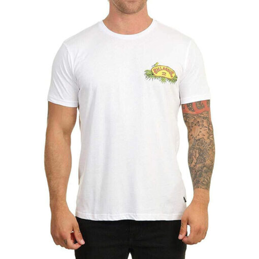 Camiseta Hombre BILLABONG manga corta Save Billys Point WHITE Ref. M4043BBP blanca loros Nueva colección