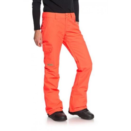 Pantalón nieve DC Shoes snowboard resistente para Mujer RECRUIT (mkz0) Ref. EDJTP03019 naranja fluor