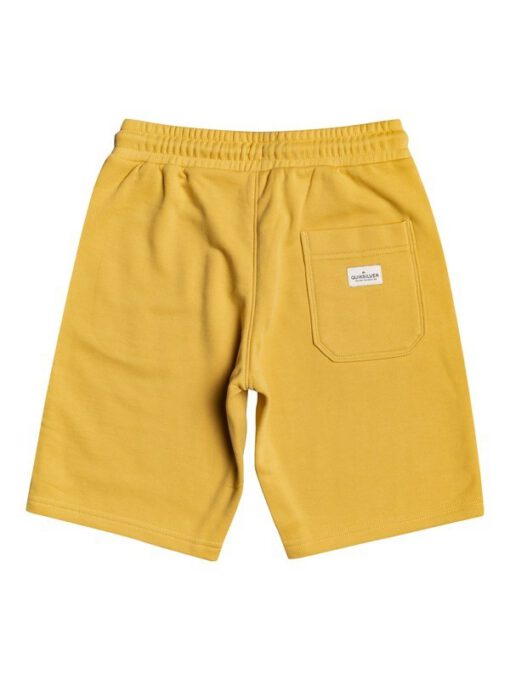 Pantalón corto niño QUIKSILVER Short de felpa para Chicos 8-16 Easy DayRATTAN (yhp0) Ref. EQBFB03109 amarillo mostaza New