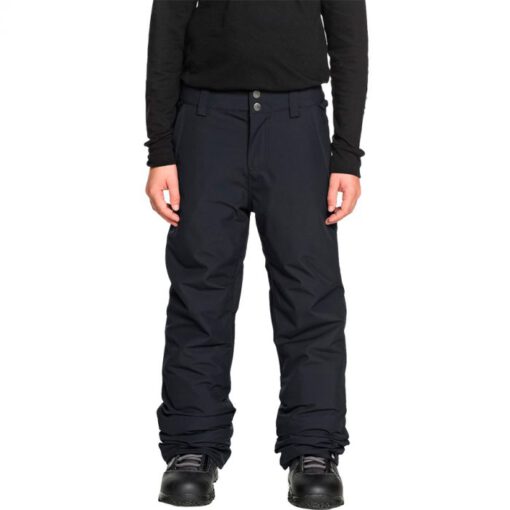 Pantalón nieve QUIKSILVER niño waterproofing Estate (Kvj0) Ref. EQBTP03018 negro liso