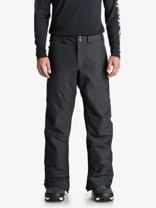 Pantalón nieve QUIKSILVER hombre waterproofing Estate BLACK HEATHER (kvjh) Ref. EQYTP03105 Negro