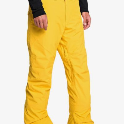 Pantalón nieve QUIKSILVER hombre waterproofing Estate SULPHUR (gjc0) Ref. EQYTP03116 amarillo mostaza