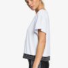 Camiseta técnica Mujer ROXY manga corta deportiva secado rápido I Know You BRIGHT WHITE (wbb0) Ref. ERJKT03634 blanca