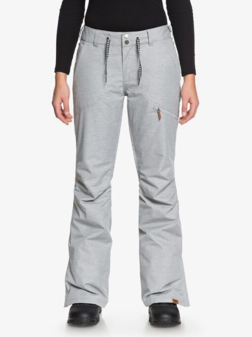 Pantalón nieve ROXY de Talle Alto para Mujer Nadia WARM HEATHER GREY (sjeh) Ref. ERJTP03062 gris claro