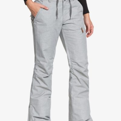 Pantalón nieve ROXY de Talle Alto para Mujer Nadia WARM HEATHER GREY (sjeh) Ref. ERJTP03062 gris claro