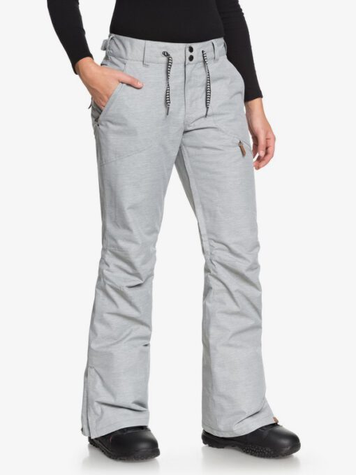 Pantalón nieve ROXY de Talle Alto para Mujer Nadia WARM HEATHER GREY (sjeh) Ref. ERJTP03062 gris claro