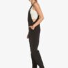 Pantalón ROXY de peto de pana para Mujer Anywhere Else ANTHRACITE (kvj0) Ref. ERJWD03497 negro pana