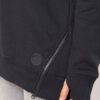 Sudadera VOLCOM para mujer estilo boyfriend con capucha METALINE FLEECE Ref. H2451806 negra