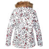 Anorak nieve ROXY con capucha mujer JET SKI ARMOY DIVA (MKJ1) Ref. ERJTJ00027 animal print blanca