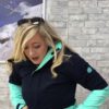 Chaqueta nieve 686 con capucha con aislamiento para mujer Smarty Aries Aqua Ref. L7W307 Verde agua/marino