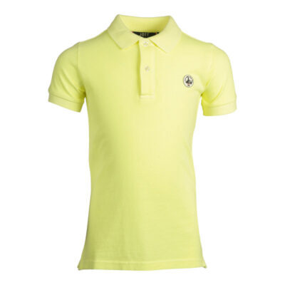 Polo manga corta Jott de Mujer ANGERS 9924/615 jaune fluo BASIC Justoverthetop amarillo flúor