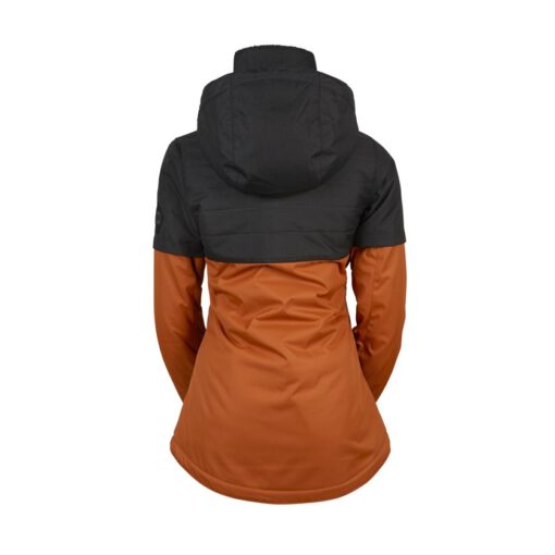 Chaqueta nieve 686 con capucha con aislamiento para mujer Parklan Immortal Insulated Ref. L6W307 mostaza/negra