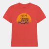 Camiseta RIP CURL Niño manga corta surfera Truckito Boy Cayenne Ref. KTEYD4 roja furgoneta Surf