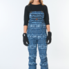 Pantalón peto nieve RIP CURL Tirantes para Mujer Vermont Bib Snow mid blue wash Ref. SGPBY4 azul agua