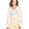 Chaqueta BILLABONG Reversible Bomber para Mujer Summer Bombers SALT CRYSTAL (4194) Ref.W3JK03BIP1 blanca flores Nueva colección