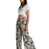 Pantalón BILLABONG con pierna amplia para Mujer Wandering Soul BLACK MULTI (6651) Ref. W3PT13BIP1 negro flores Nueva colección 2021