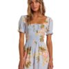 Mono corto BILLABONG manga corta para mujer Guardar Flirty Day MULTI (1220) Ref. W3WK04BIP1 flores azul Nueva colección 2021