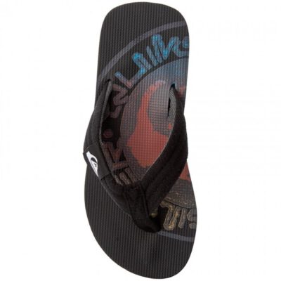 Sandalias QUIKSILVER Chanclas lona playa niño Layback Molokai (xkkr) Ref. AQBL100182 negro