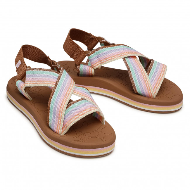 representante visto ropa vida Sandalias ROXY Chanclas téxtil cruzadas playa Mujer Jules TAN (tan) Ref.  ARJL100929 rosa palo | Martimpe Berart - Tienda de Moda en Gausach, Vielha,  Valle de Aran