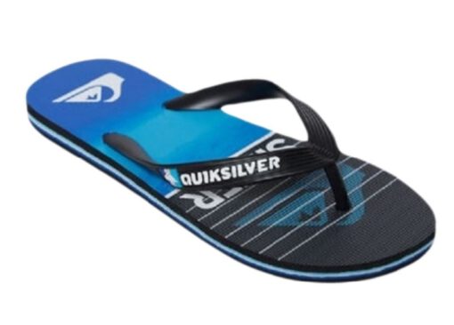 Sandalias QUIKSILVER Chanclas goma playa Hombre Molokai Highline Slab Black/blue (xkkb) Ref. AQYL100792 negra/azul