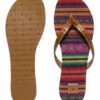 Sandalias ROXY Chanclas téxtil cruzadas playa Mujer Jules TAN (tan) Ref. ARJL100929 rosa palo