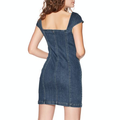 Vestido volcom Tejano Mujer IM NOT SWEET DRESS - PREMIUM WASH BLUE jeans Ref. B1341905 Azul tejano